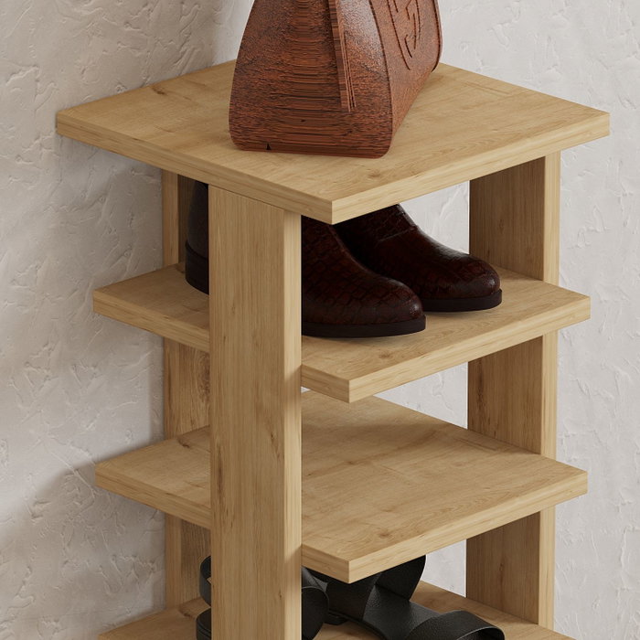 Hanah Home Armario para Zapatos Roble Zafiro